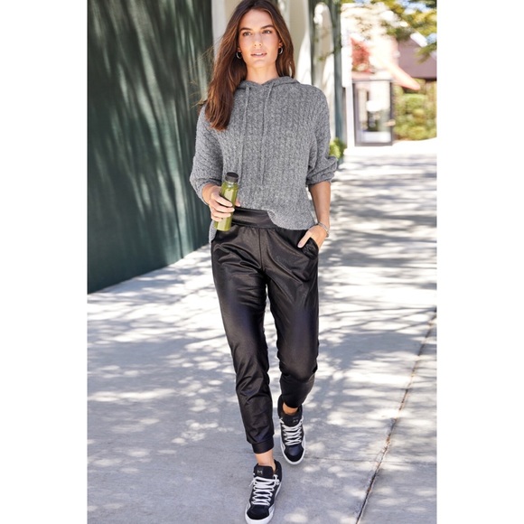 commando Faux Leather Jogger - Picture 3 of 16